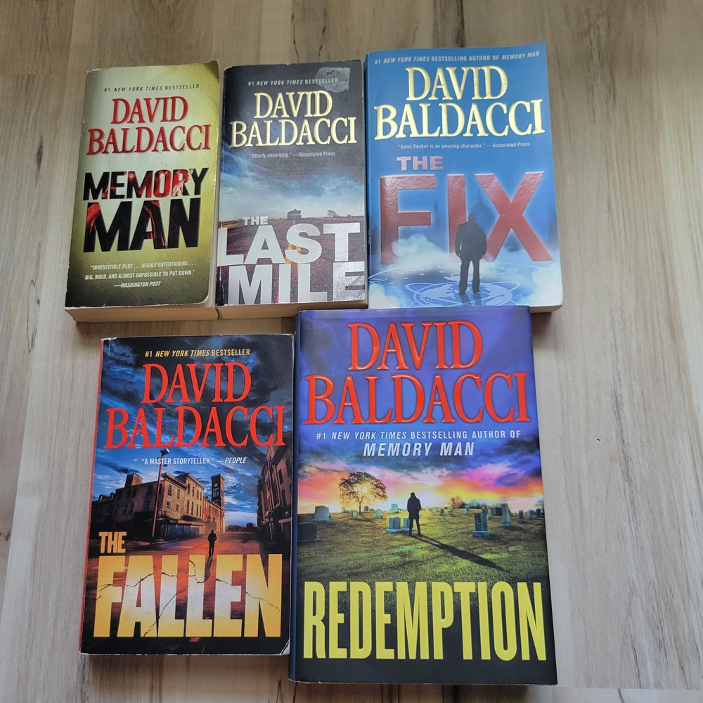 David Baldacci Thriller Book Collection
